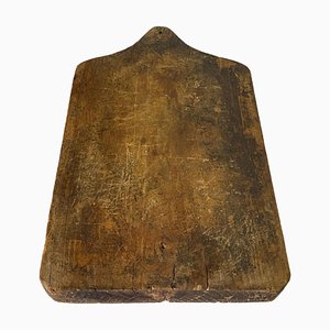 19th Century French Brown Wooden Cutting Board