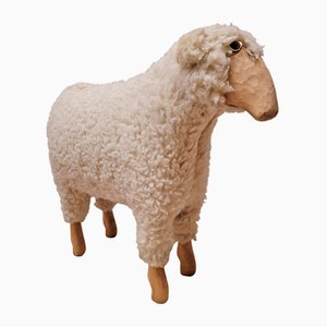 Escultura de oveja de Hans-Peter Kraft, Germany, años 80