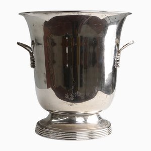 Silver Plated Ice Bucket, 1900s