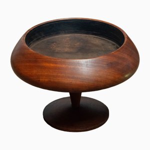 Großer brutalistischer brasilianischer Pflanzer aus Teak, 1960er