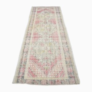 Tapis de Couloir Oushak Vintage