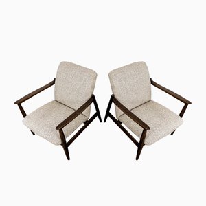GFM-64 Armchairs by Edmund Homa for Gfm, 1960s, Set of 2, Set of 2
