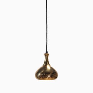 Bronze Hanging Lamp by Hans-Agne Jakobsson for Markaryd, 1950s
