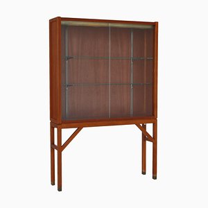 Cabinet in Teak & Glass by Carl-Axel Acking for Bodafors, Sweden, 1960s