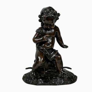 Bronze Sculpture Depicting Cupid