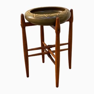 Tavolino Mid-Century in palissandro di Poul Hundevad, Danimarca, anni '60