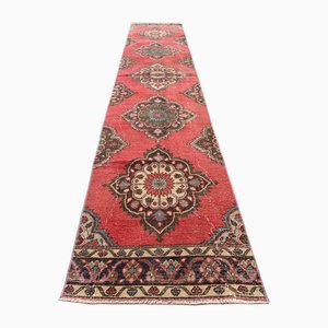 Tapis de Couloir Tribal Vintage en Laine, Turquie