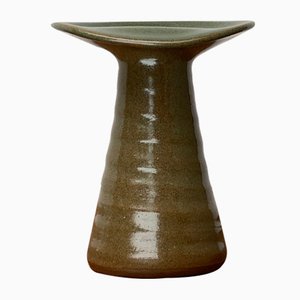 Deutsche Vintage Studio Vase aus Keramik von Acki Jürgens, 1970er