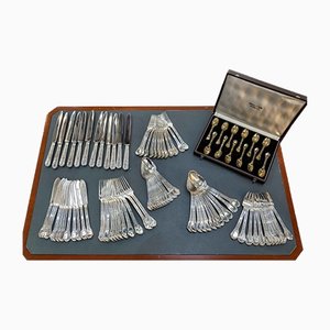 Posate Regency Versailles in argento di Tétard, set di 96