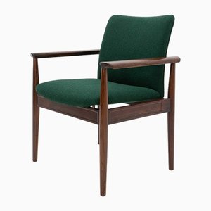 Diplomat Armchair in Rosewood by Finn Juhl for France and Son, 1950s
