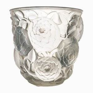 Vaso Oran e Gros Dalhias di René Lalique, 1927