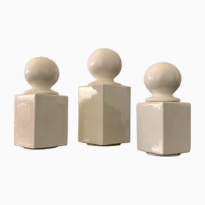 Trio Ceramic Vase by Pino Spagnolo for Sicart, 1970s