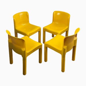 Dining Chairs by Carlo Bartoli for Kartell, 1970s, Set of 4