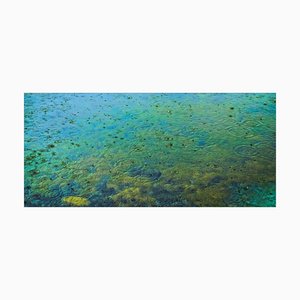 Michael Burgess, Calm, Rain on Pond, Impresión digital, 2018