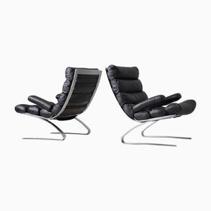 Sinus Lounge Chairs by Reinhold Adolf & Hans Jürgen Schröpfer, 1976, Set of 2