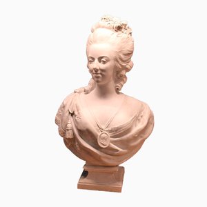 Jacquemin, Bust of Marie Antoinette, 1850, Bisque