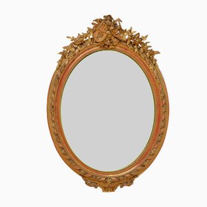 19th Century French Gilt Wall Mirror, 1890s