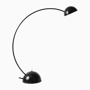 Lampe de Bureau Arc Vintage Noire, 1980s