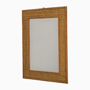 Specchio in bambù, Italia, anni '60