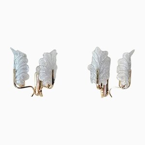 Danish Sconces attributed to Carl Fagerlund for Orrefors, 1980s, Set of 2