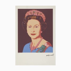 Andy Warhol, Queen Elizabeth, Siebdruck, 1990er
