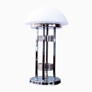 Lámpara de mesa modernista al estilo de Josef Hoffmann