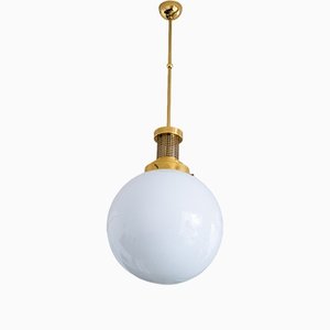 Große Jugendstil Deckenlampen im Stil von Josef Hoffmann, 2er Set