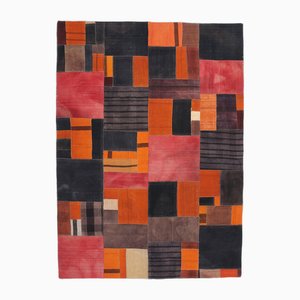 Patchwork Kilim Vintage en Laine