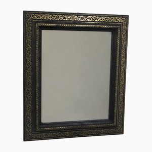Mirror with Black Gold Frame, 1920s