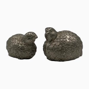Quails Salt and Pepper Shakers from Gucci, 1960s, Set of 2