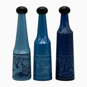 Vermouth Bottles by Salvador Dalì for Rosso Antico, 1970s, Set of 3