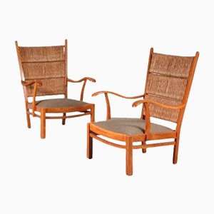 Bas Van Pelt Lounge Chairs for Myhome, Netherlands, 1950s, Set of 2