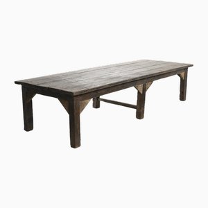 Large Teak Wooden Table