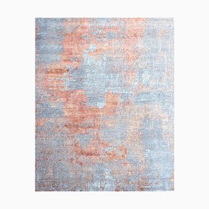 Modern Hand Knotted Abstract Rug