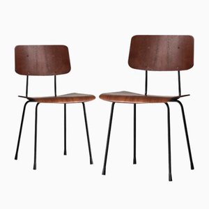 Model 1262 Side Chairs by André Cordemeyer for Gispen, 1960s, Set of 5