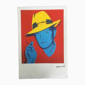 Andy Warhol, Porträt von Truman Capote, Siebdruck, 1990er