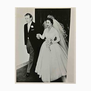 Inconnu, Mariage de la princesse Margaret et Antony Armstrong, Photographie Vintage, 1960
