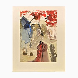 Salvador Dali, The Divine Comedy : The Divine Wood, gravure sur bois, 1963