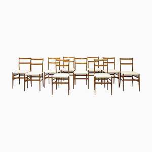 646 Light Chairs von Gio Ponti für Cassina, 1952, 10 Set