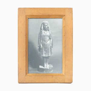 Manolo Hugué, Sculpture, 1960s, Archive Photograph, Framed