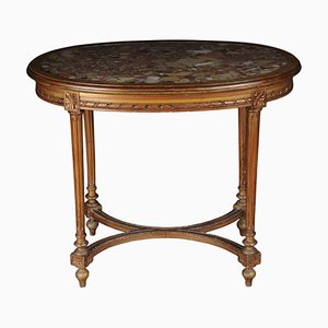 Louis XVI Salon Table in Beech