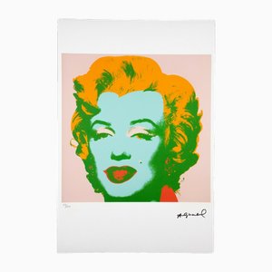 Andy Warhol, Porträt von Marilyn Monroe, 1980er, Lithographie