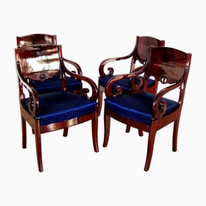 Vintage Stuhl aus Mahagoni, 1800er, 4er Set