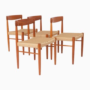 Dänische Vintage Stühle von HW Klein für Bramin, 1960er, 4er Set