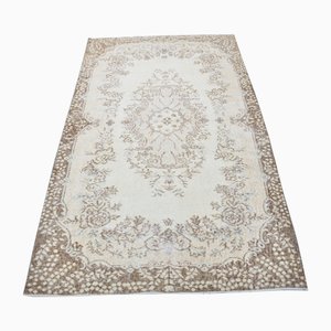 Tapis Vintage en Laine Tissée à la Main