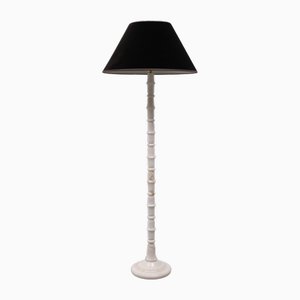 Regency Marmor Stehlampe, Italien, 1970er