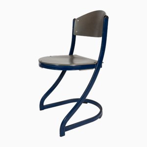 French Industrial Elodie Stacking Chair from Souvignet Plichanse, 1970s