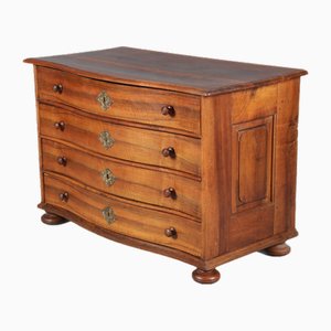 Commode Biedermeier Antique en Merisier avec 6 Tiroirs, 1830s