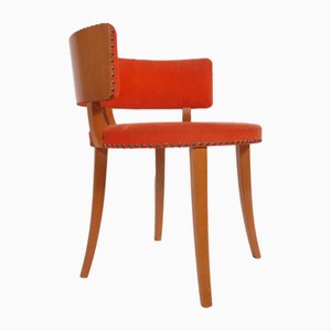 Low Side Chair attributed to Magnus Stephensen for Fritz Hansen, Denmark, 1930s