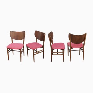 Dining Chairs by Nils Koppel for Slagelse Møbelværk, 1950s, Set of 4